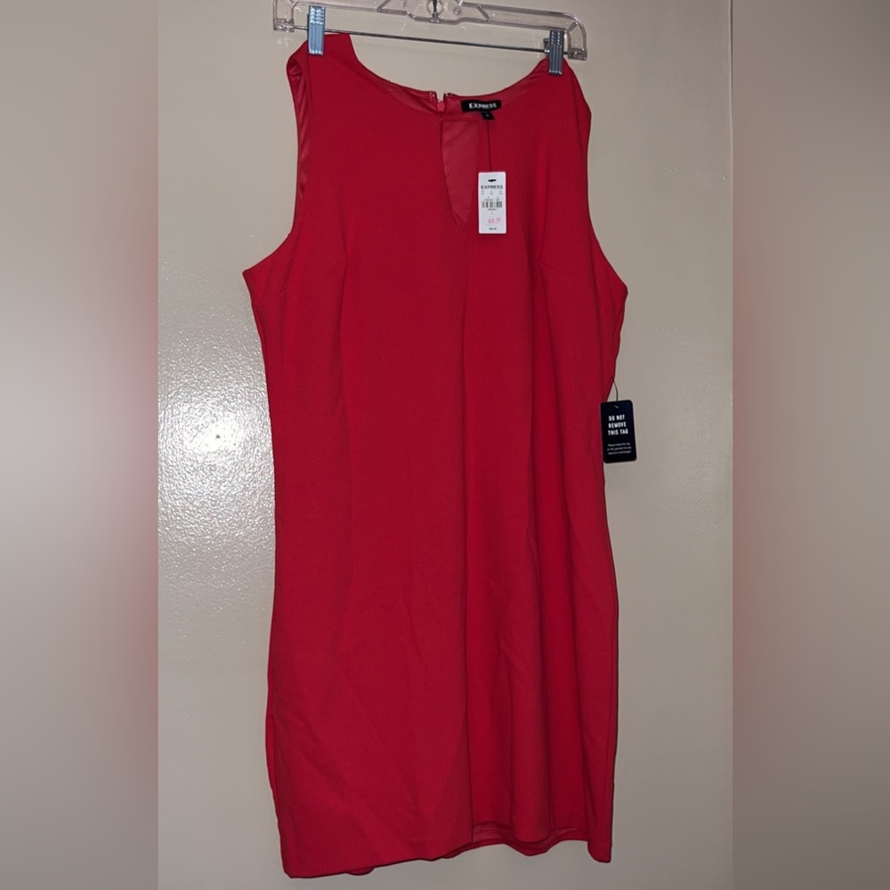 NWT red mini dress